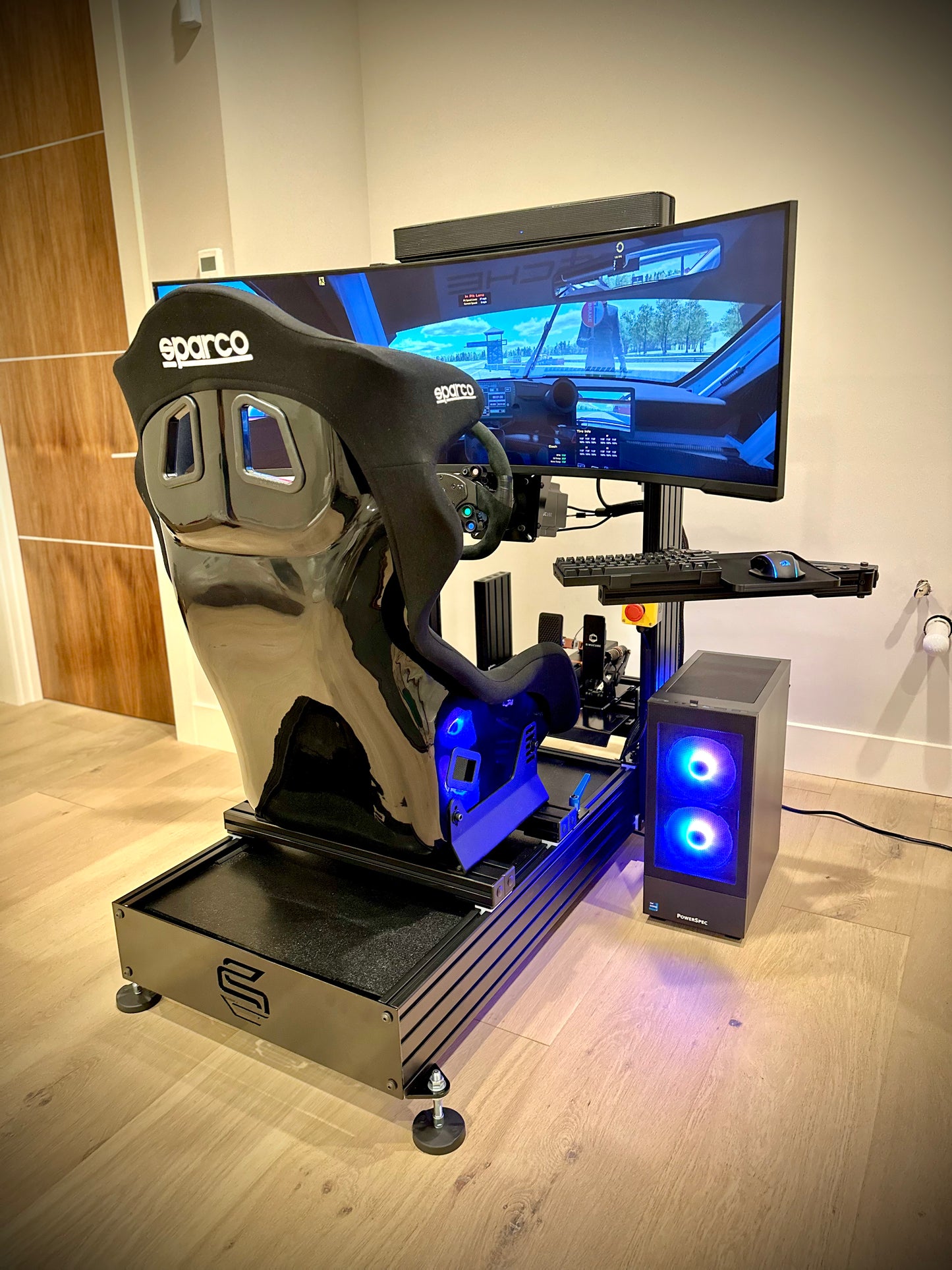 Turn-Key SBR165 Chassis-57”Screen-ActivePedal