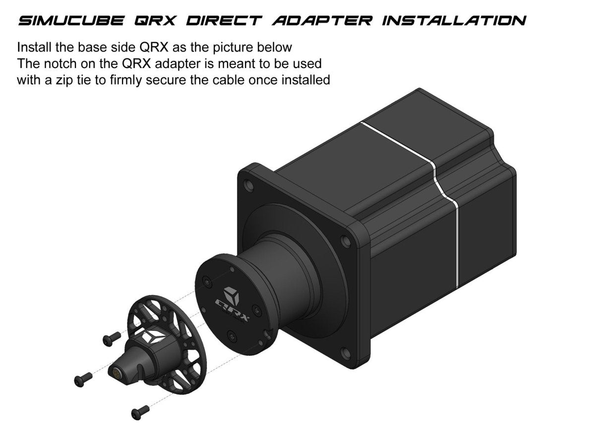 Cube Controls QRX Simucube Adapter - Simsbyracers