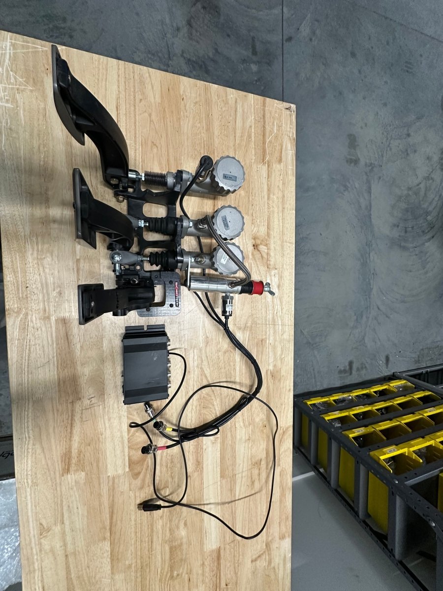 RealGear GTpro3 Xtreme Tilton Floor Mount 3 - Pedal Set - Used - Simsbyracers