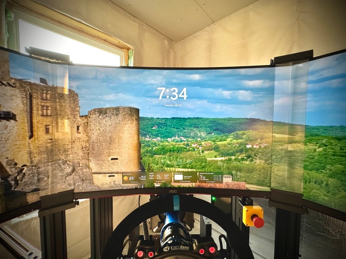 Turn - Key SBR165 Chassis - Triple 32”Screens - Hydraulic Pedals - Dbox Haptic Motion - Simsbyracers