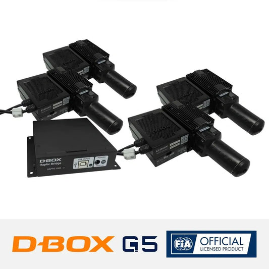 D-BOX Generation 5 4250i Haptic System (1.5" travel range, 4 actuators)