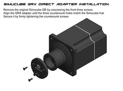 Cube Controls QRX Simucube Adapter - Simsbyracers